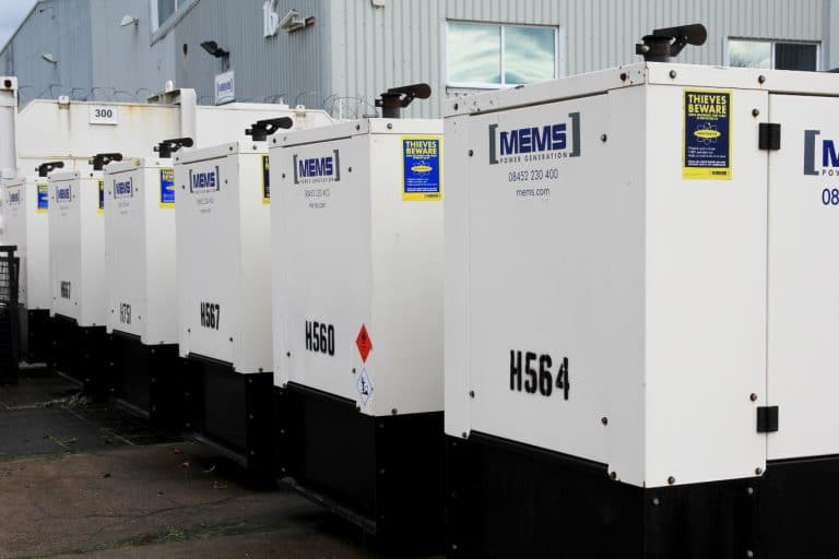 Generator Hire Services - Diesel Generator Rental - MEMS Power Generation