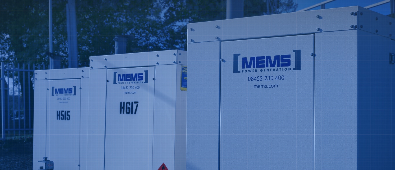 Our Generator Hire Fleet - Diesel Generator Rental Specialists - From 30kVA to 2000 Kva - MEMS