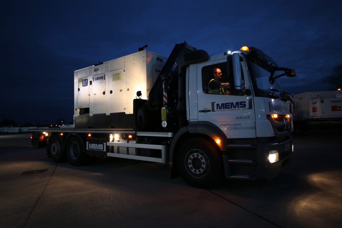 Generator hire for planned and emergency power outages - MEMS Power Generation