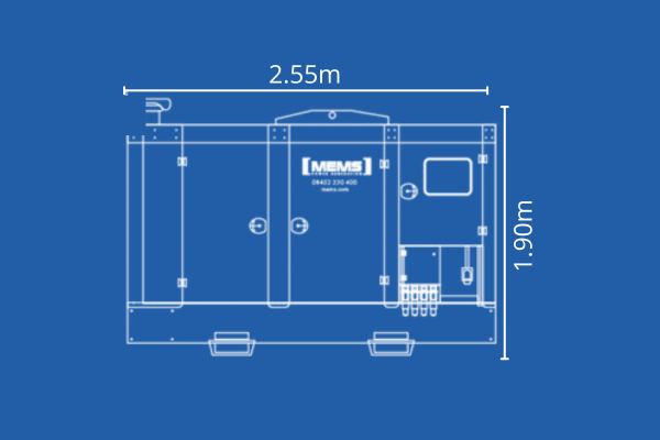 100 kVA generator hire