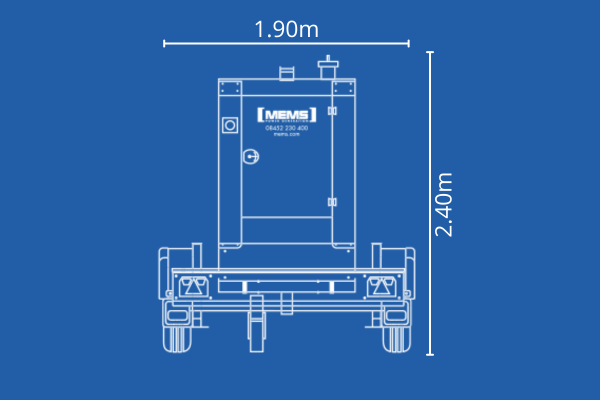 MEMS 100 kVA Generator Towable