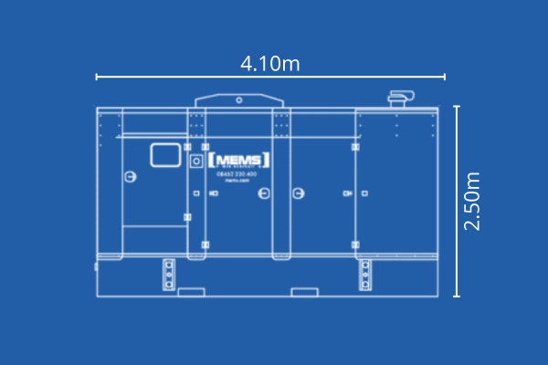 MEMS 300 kVA generator