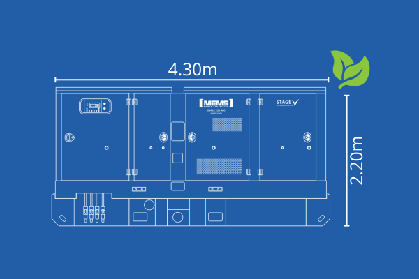 MEMS Stage V 450 kVA Generator