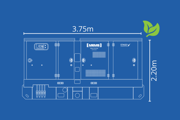 MEMS Stage V 300 kVA Generator