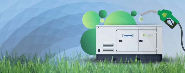 HVO generator providing low-emission power for sustainable operations