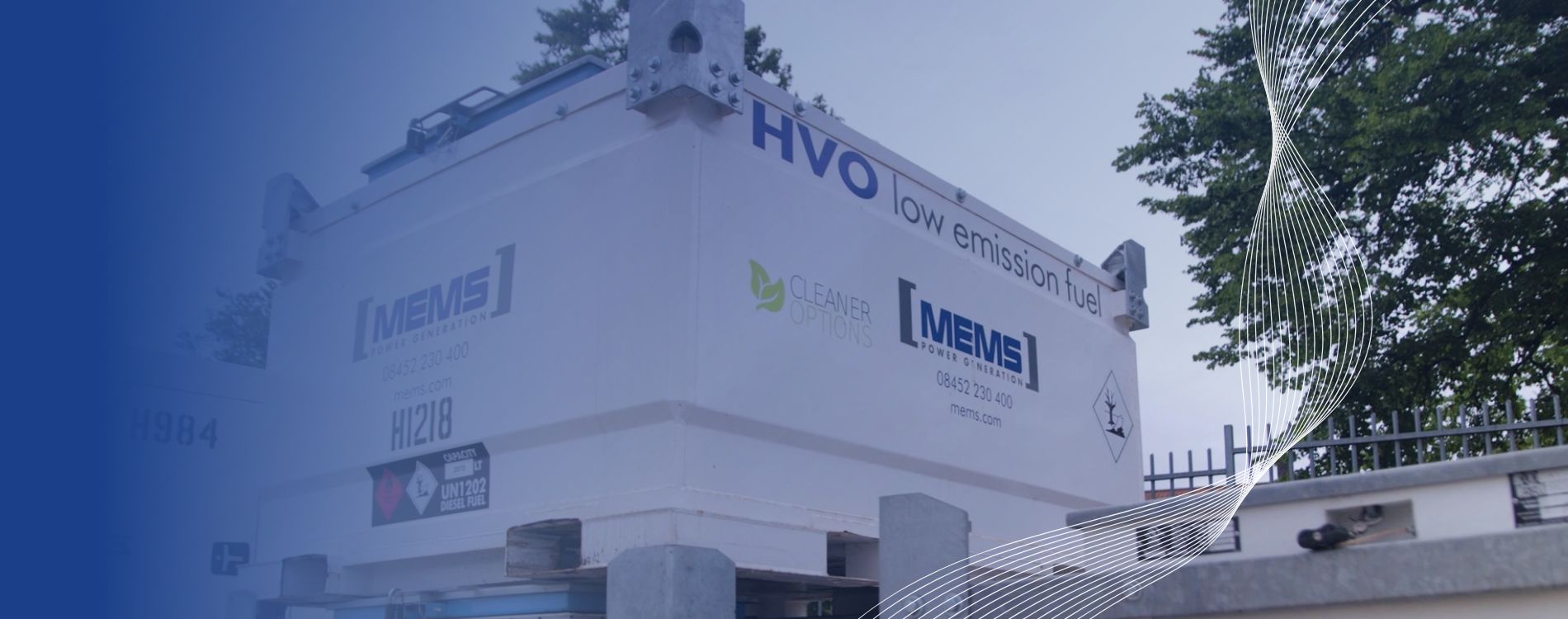 MEMS Power Generation HVO Fuel Greener Alternative